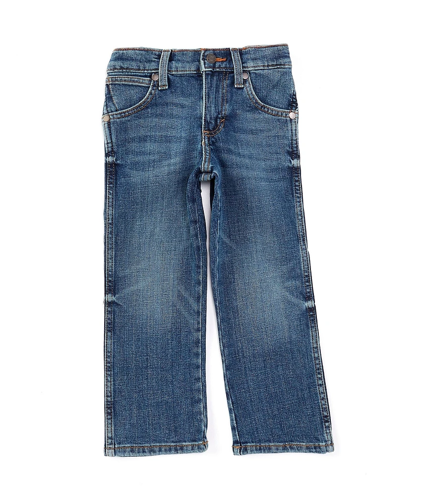 Wrangler® Little Boys Relaxed Fit Bootcut-Leg Jeans