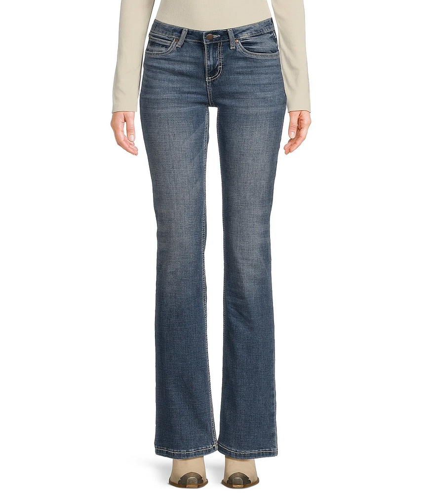 Wrangler® Mae Mid Rise Bootcut Stretch Jeans