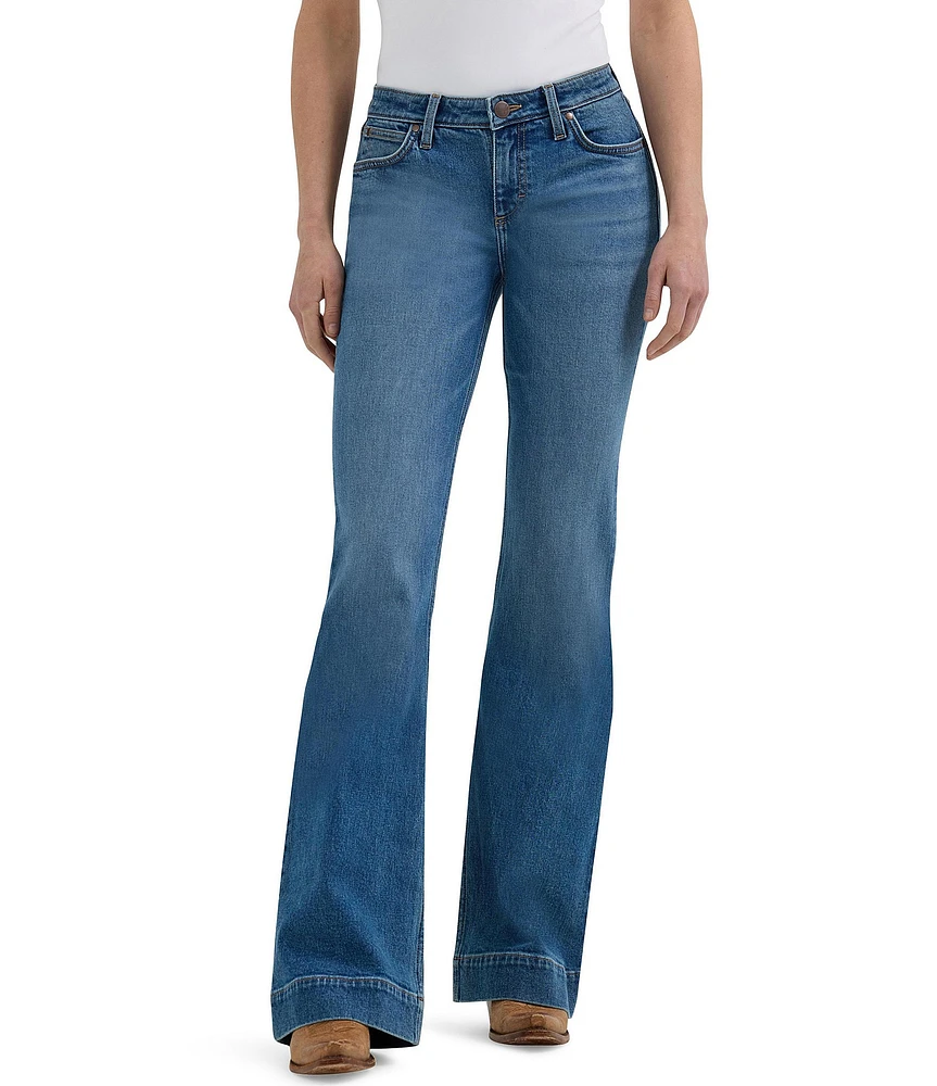 Wrangler® Retro® Allison Mid Rise Bootcut Jeans