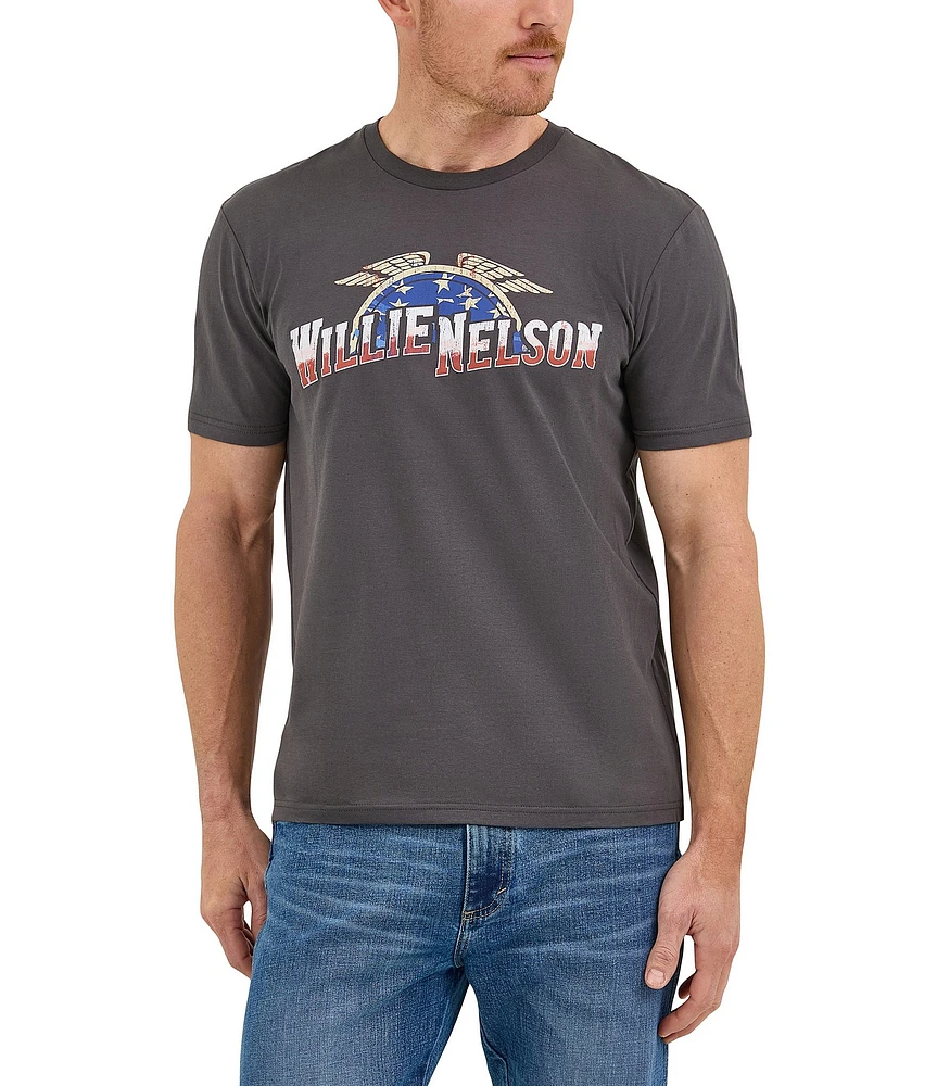 Wrangler® Willie Nelson Legend Graphic Short Sleeve T-Shirt