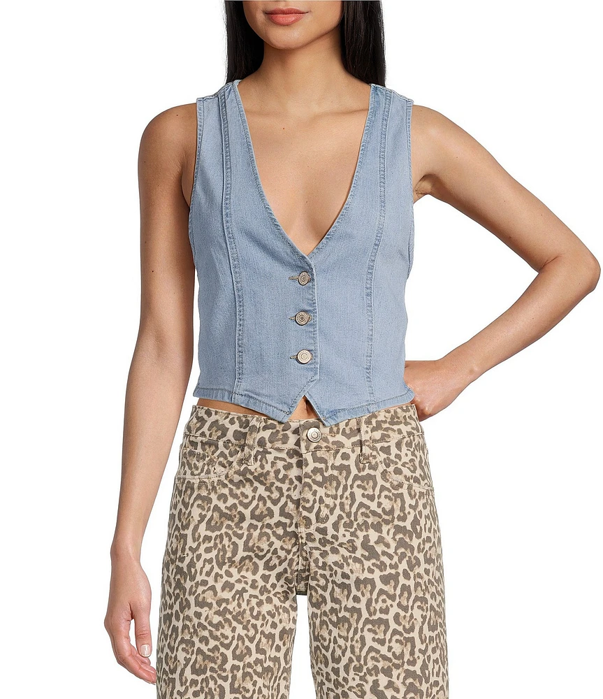 YMI Jeanswear Cropped Vest