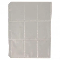 8 feuilles pour album - cartes de collection