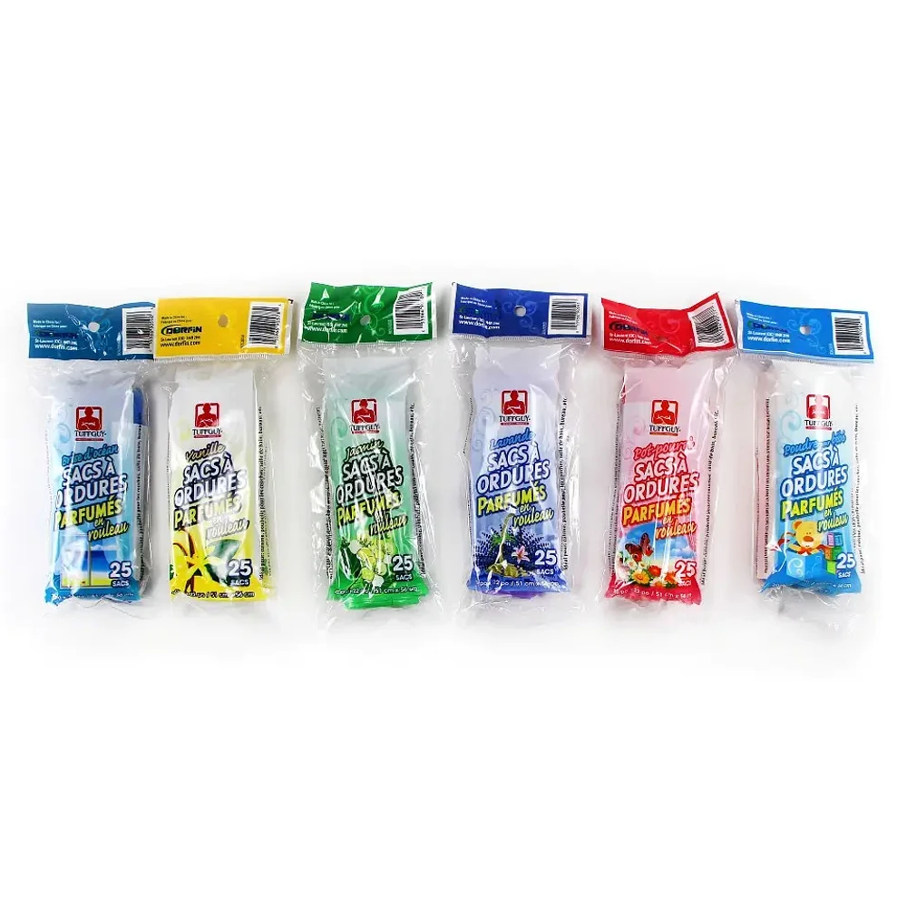 25 Sacs à ordures parfumés