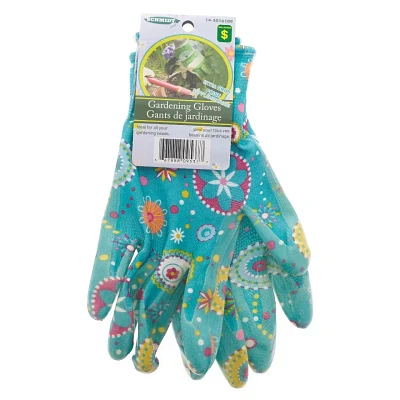 Gants de jardinage en nitrile avec imprimé