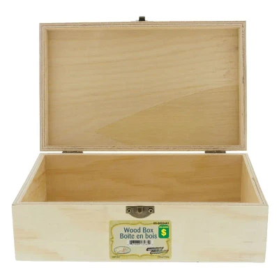 Boîte en Bois Naturel
