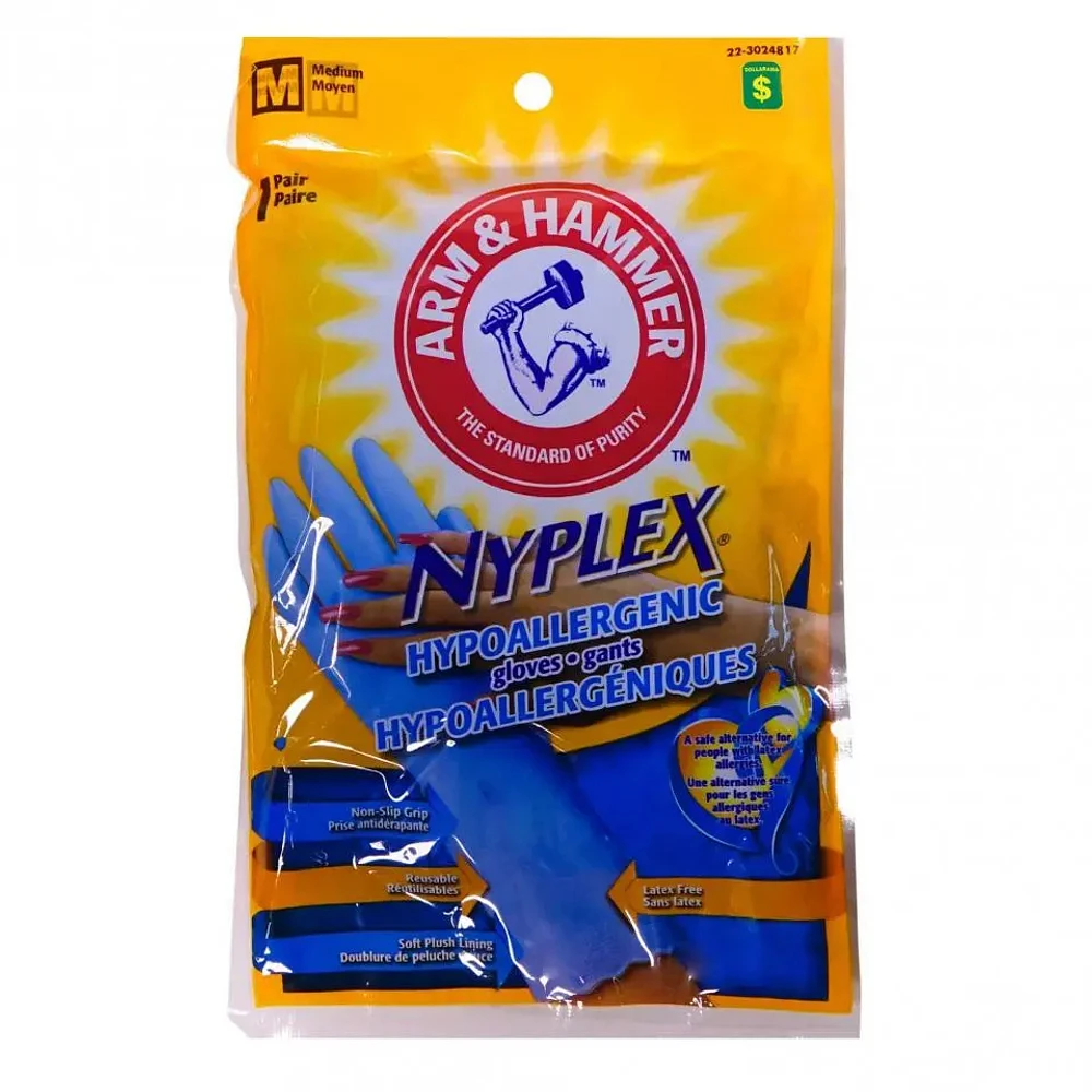 Paire de Gants hypoallergéniques Arm & Hammer