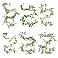 Decorative Green Plastic Garland