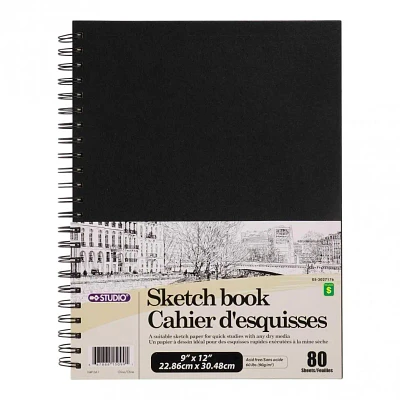 Cahier d'esquisses 80 feuilles