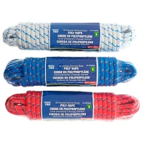 Corde en polypropylène polyvalente à tressage diamant