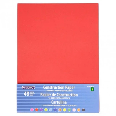 48 feuilles de Papier de construction
