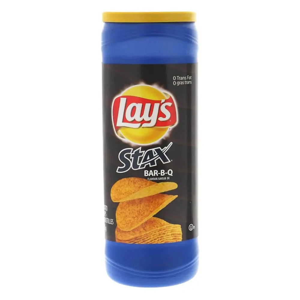 Croustilles à saveur bbq STAX