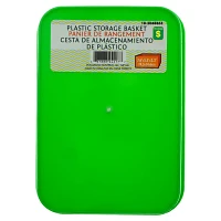 Small Plastic Woven Basket (Assorted Colours)