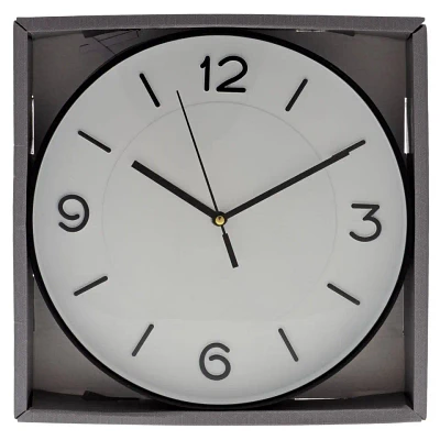 Horloge murale à motif géométrique