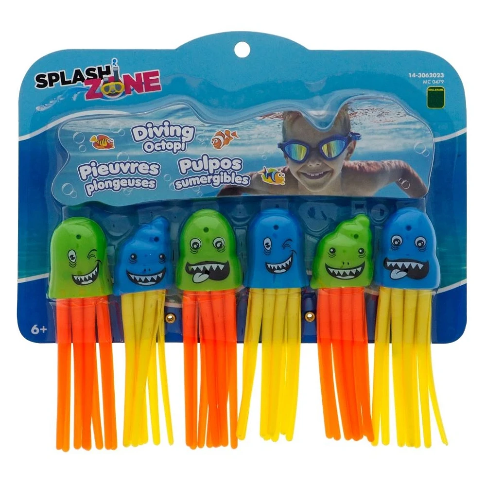 6pk Diving Octopi Game