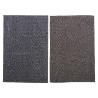 Tapis rectangulaire en fibre synthétique
