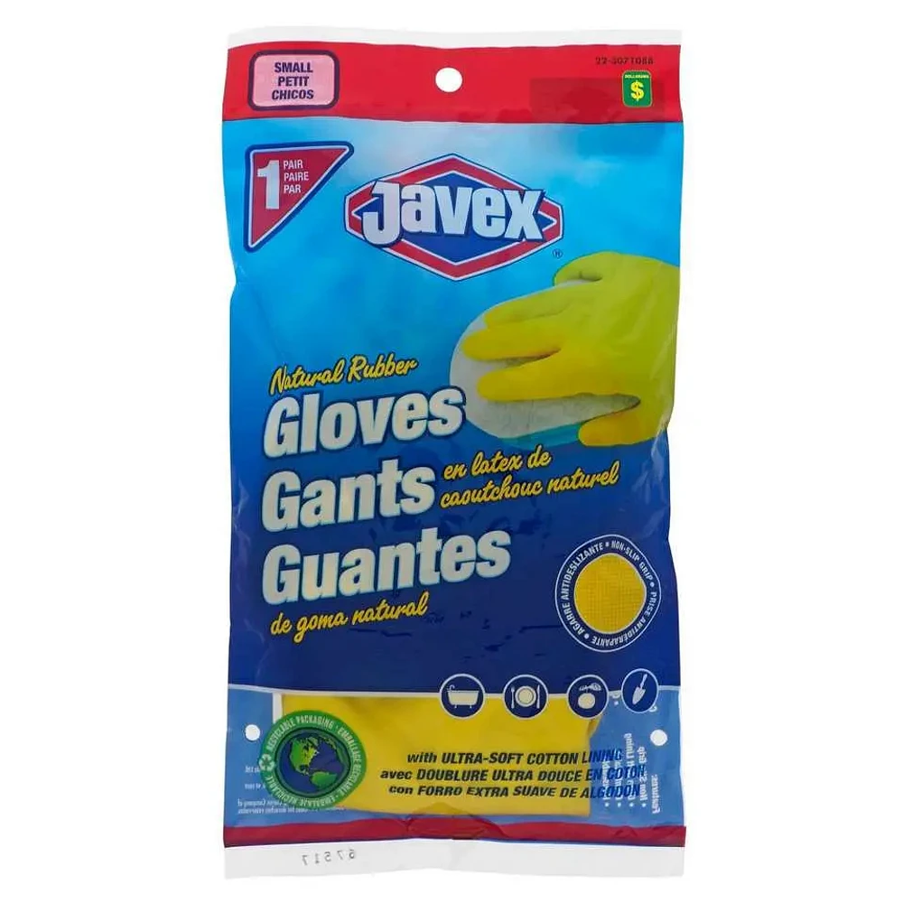 1 Paire de gants en latex multi-usage, Petit