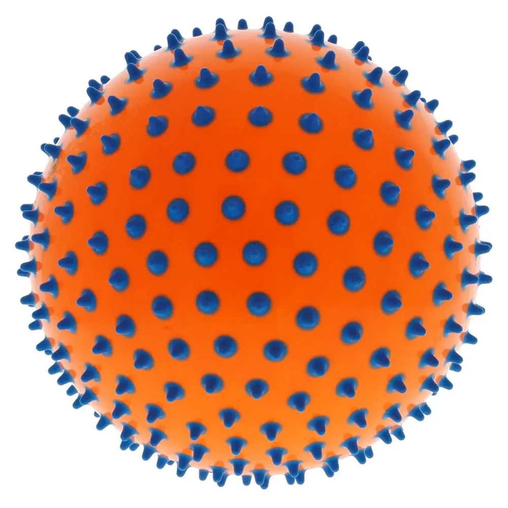 MONTOY 9" 2 Colour PVC Playball with Spikes