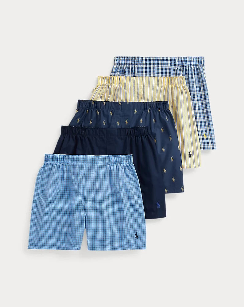 Classic Woven Cotton Boxer -Pack