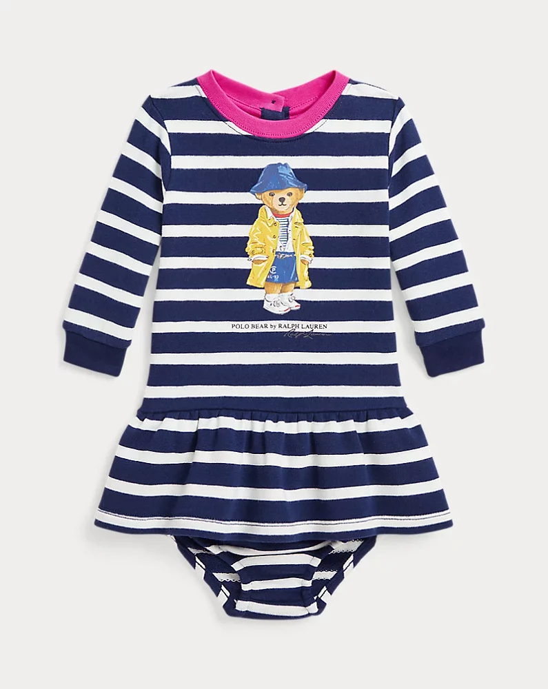 Polo Bear French Terry Dress & Bloomer