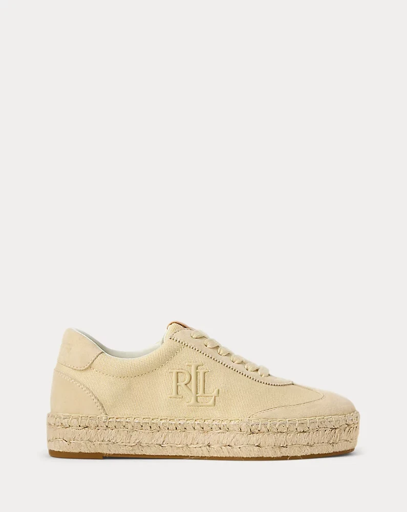 Luize Canvas & Suede Espadrille Sneaker