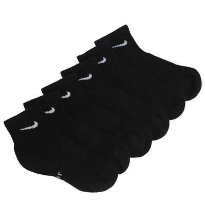 Kids' 6 Pack Youth Medium Cushioned Ankle Socks