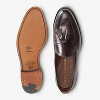 Grayson Shell Cordovan Tassel Loafer