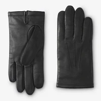 Cashmere Lined Leather Tech Gloves
