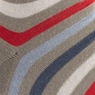 Quad Stripe Mid-calf Dress Socks