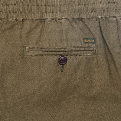 Barbour Linen-cotton Shorts