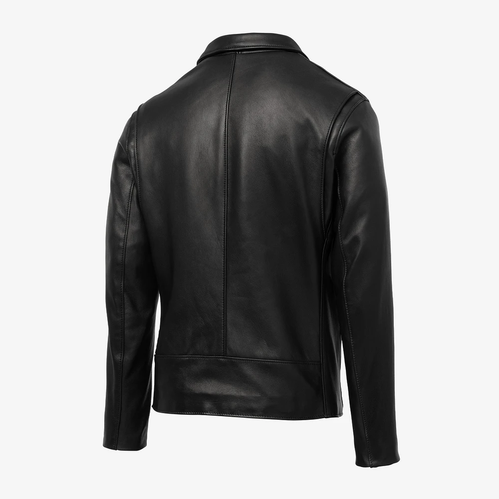 Schott® N.Y.C. X Allen Edmonds Leather Delivery Jacket