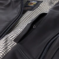 Schott® N.Y.C. X Allen Edmonds Leather Delivery Jacket
