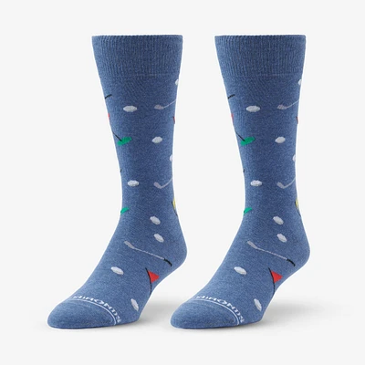 Golf Pattern Dress Socks