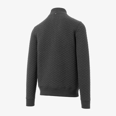 Billy Reid Diamond Quilted Half-zip Pullover
