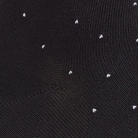 Pin-dot Cotton Dress Socks