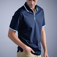 Bugatchi Quarter-zip Polo