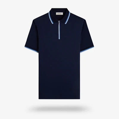Bugatchi Quarter-zip Polo