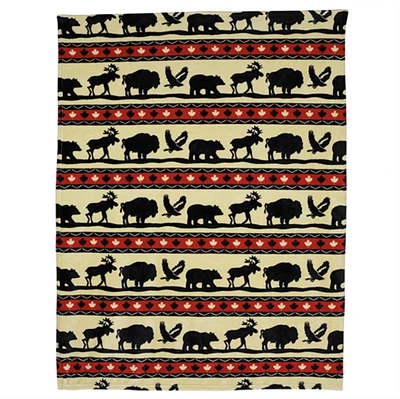 Canadian Animal Parade Blanket
