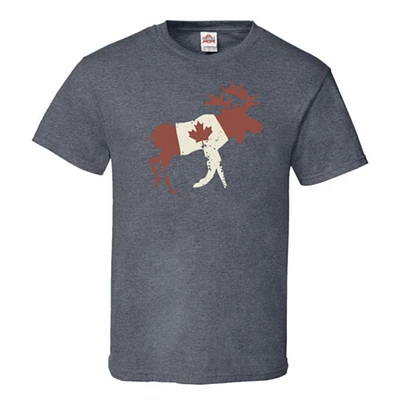 Moose Canada Flag T-Shirt