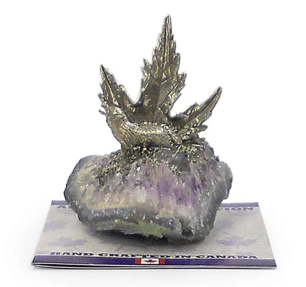 Maple Leaf Wolf Amethyst