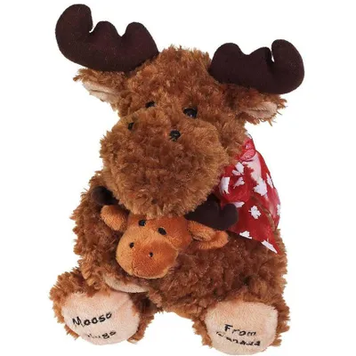 Plush Canada Baby Moose Hug