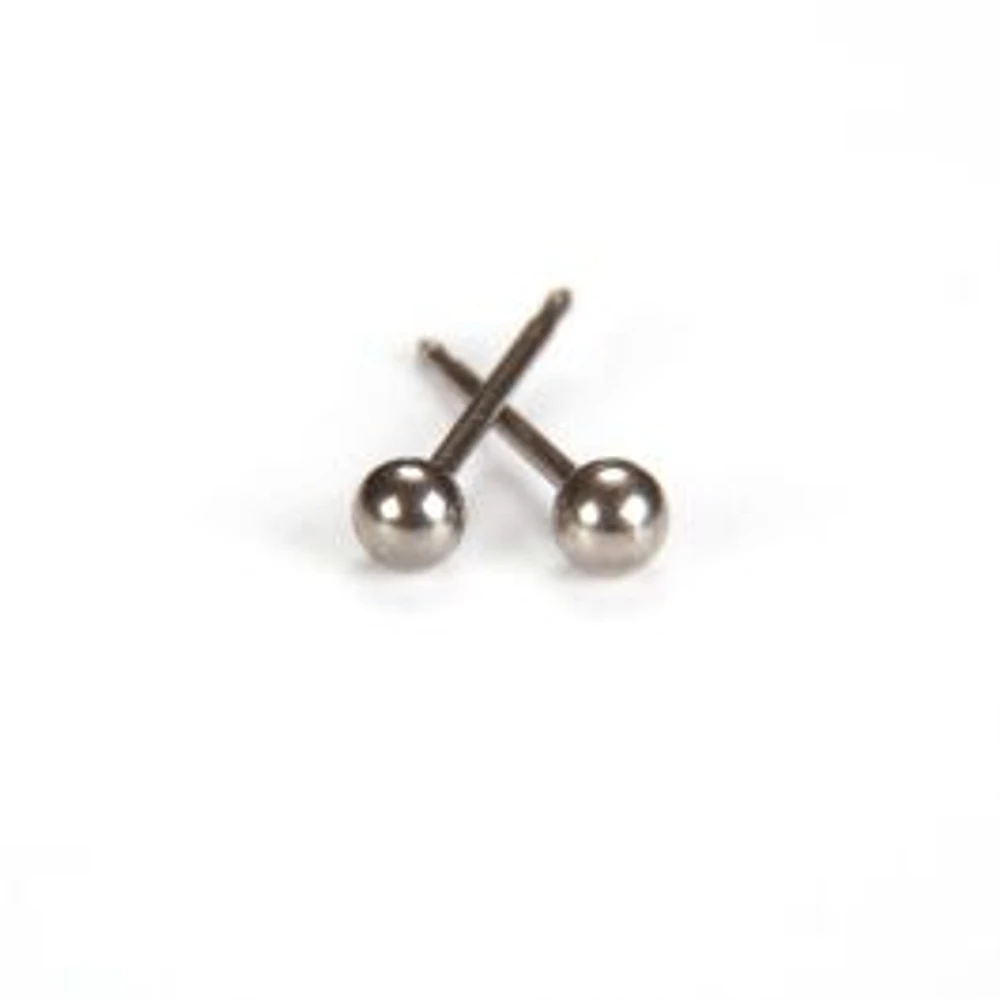 Maquillage Ball polished titanium 3 mm. | Faces Cosmétiques