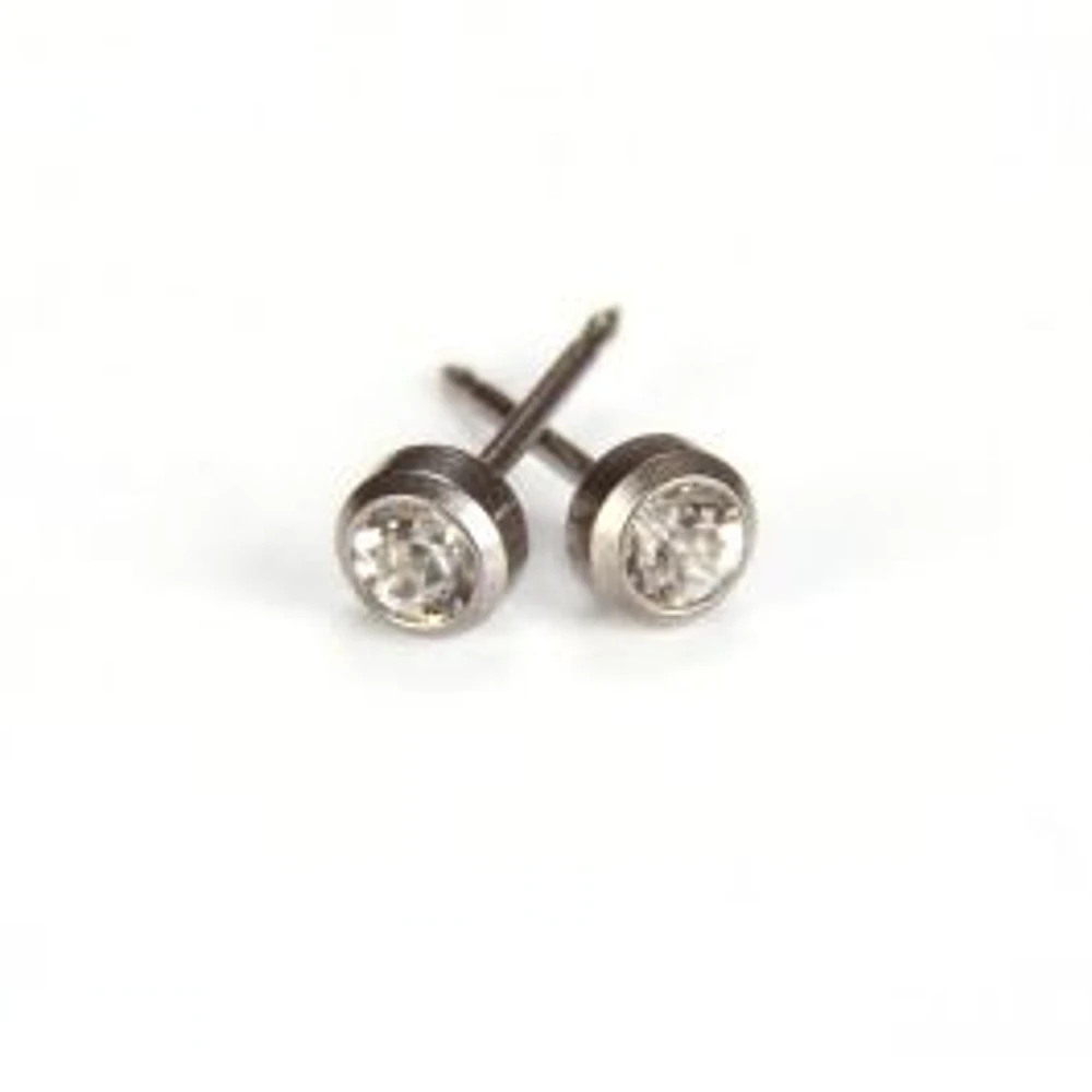 Maquillage April polished titanium 4mm. | Faces Cosmétiques