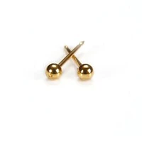 Maquillage Boule or jaune 3 mm. 14k | Faces Cosmétiques