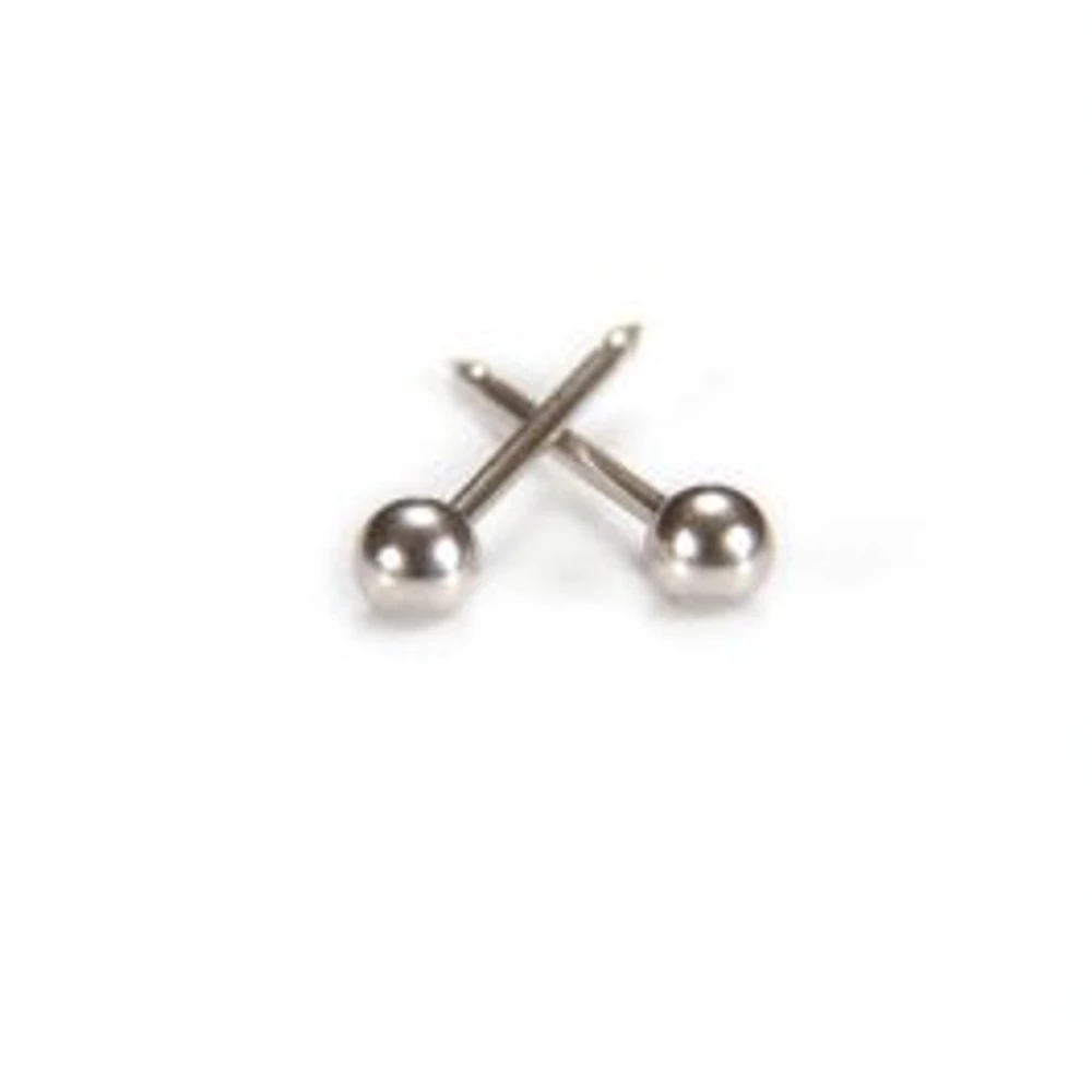 Maquillage Boule or blanc 3 mm. 14k | Faces Cosmétiques