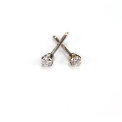 Maquillage Zircon cubique or blanc mm. 14k | Faces Cosmétiques