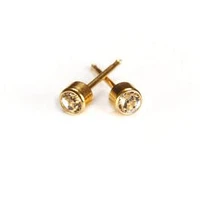 Maquillage Cristal Bezel 3 mm yellow gold 14 K | Faces Cosmétiques