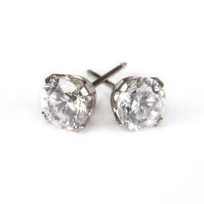 Maquillage CZ 6 mm white  gold 24k | Faces Cosmétiques