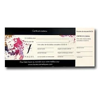 Maquillage $10 Gift Card | Faces Cosmétiques