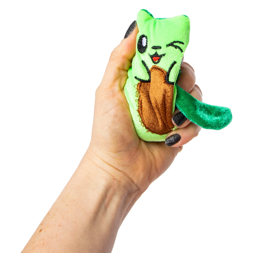 Tunnel Gioco Morbido Per Animali Domestici - Trixie Cushy Plush, 15x35 Cm, Grigio/Verde Per Roditori