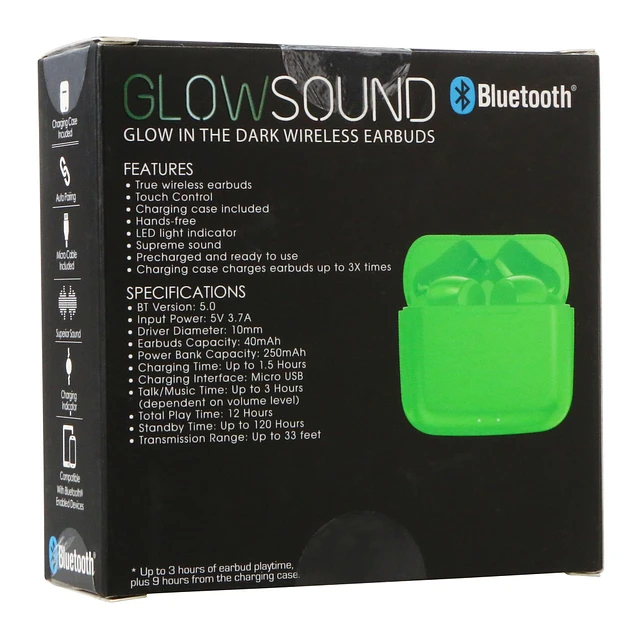 Glow In Bluetooth Earbuds Five Below Airpods Five Below Headphones